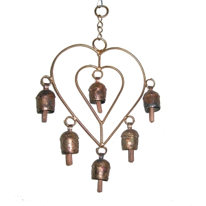 Hanging Copper Bells