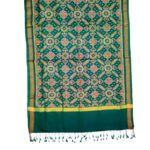 Single Ikat Pure Mulberry Silk  Dupatta