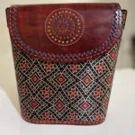 Handcrafted Mashroo Silk Leather bag