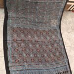 Ajrakh saree