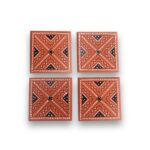 Hand-painted coasters