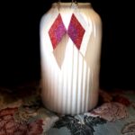 Crimson Pink Diamond Drop