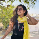 Fresh Green Block printed Mul Cotton Stole