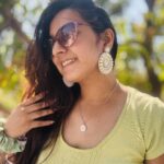 Ivory Glimmer Round Danglers