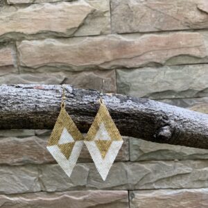 White Pearl Golden Drops
