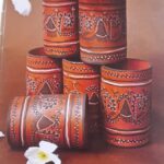 Earthen Kitchenware Glass Set - Handcrafted Khavda Clay Glass